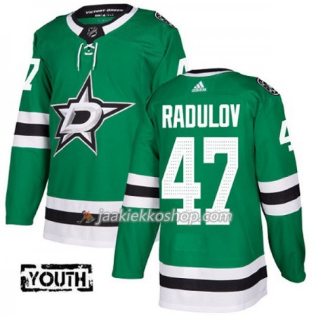 Lapsille NHL Dallas Stars Pelipaita Alexander Radulov 47 Adidas 2017-2018 Kelly Vihreä Authentic